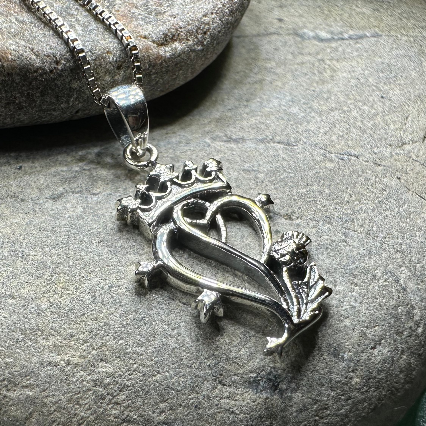 Sweetheart Scottish Luckenbooth Pendant — view 7