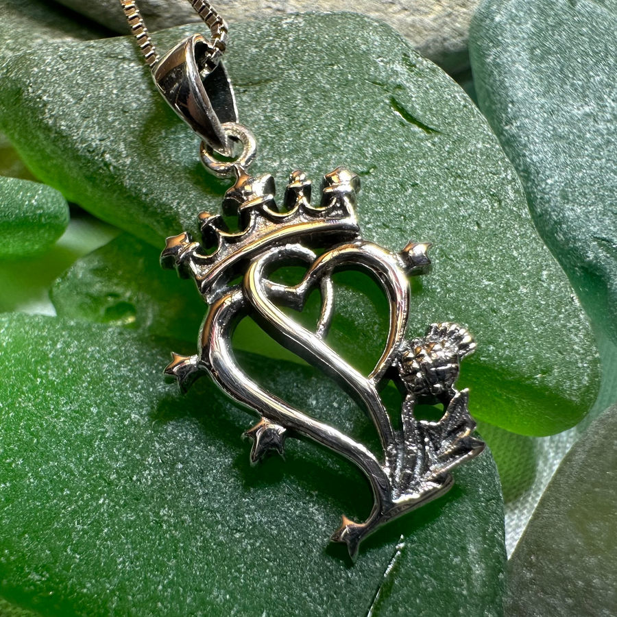Sweetheart Scottish Luckenbooth Pendant