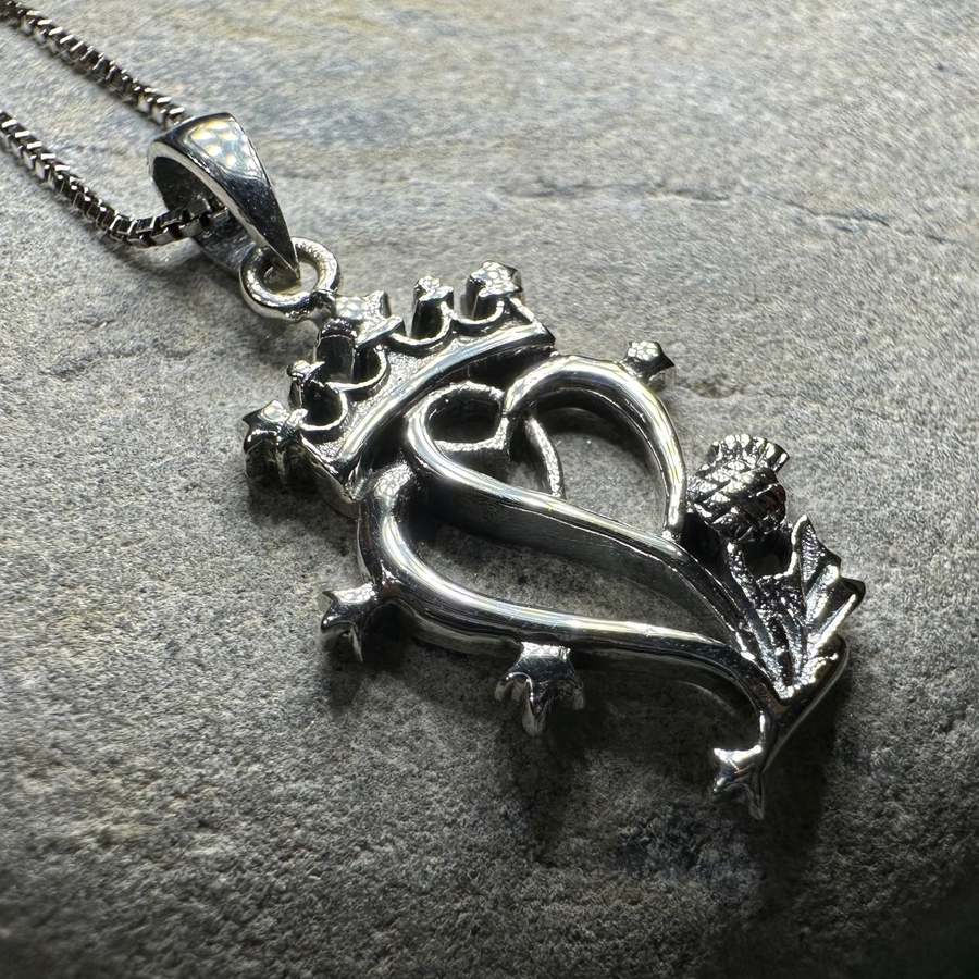 Sweetheart Scottish Luckenbooth Pendant