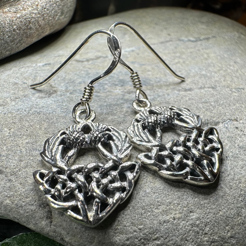 Load image into Gallery viewer, Audrey Thistle Earrings
