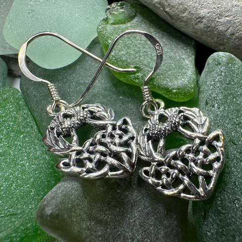 Load image into Gallery viewer, Audrey Thistle Earrings
