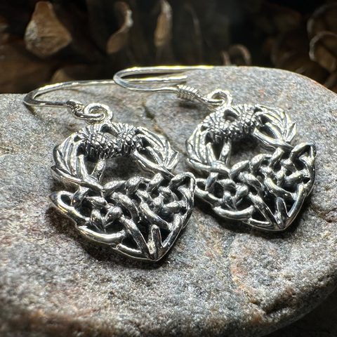Load image into Gallery viewer, Audrey Thistle Earrings

