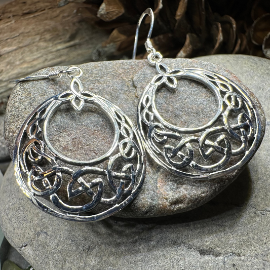 Minerva Celtic Knot Earrings