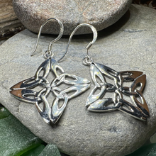 Load image into Gallery viewer, Nymah Trinity Knot Earrings
