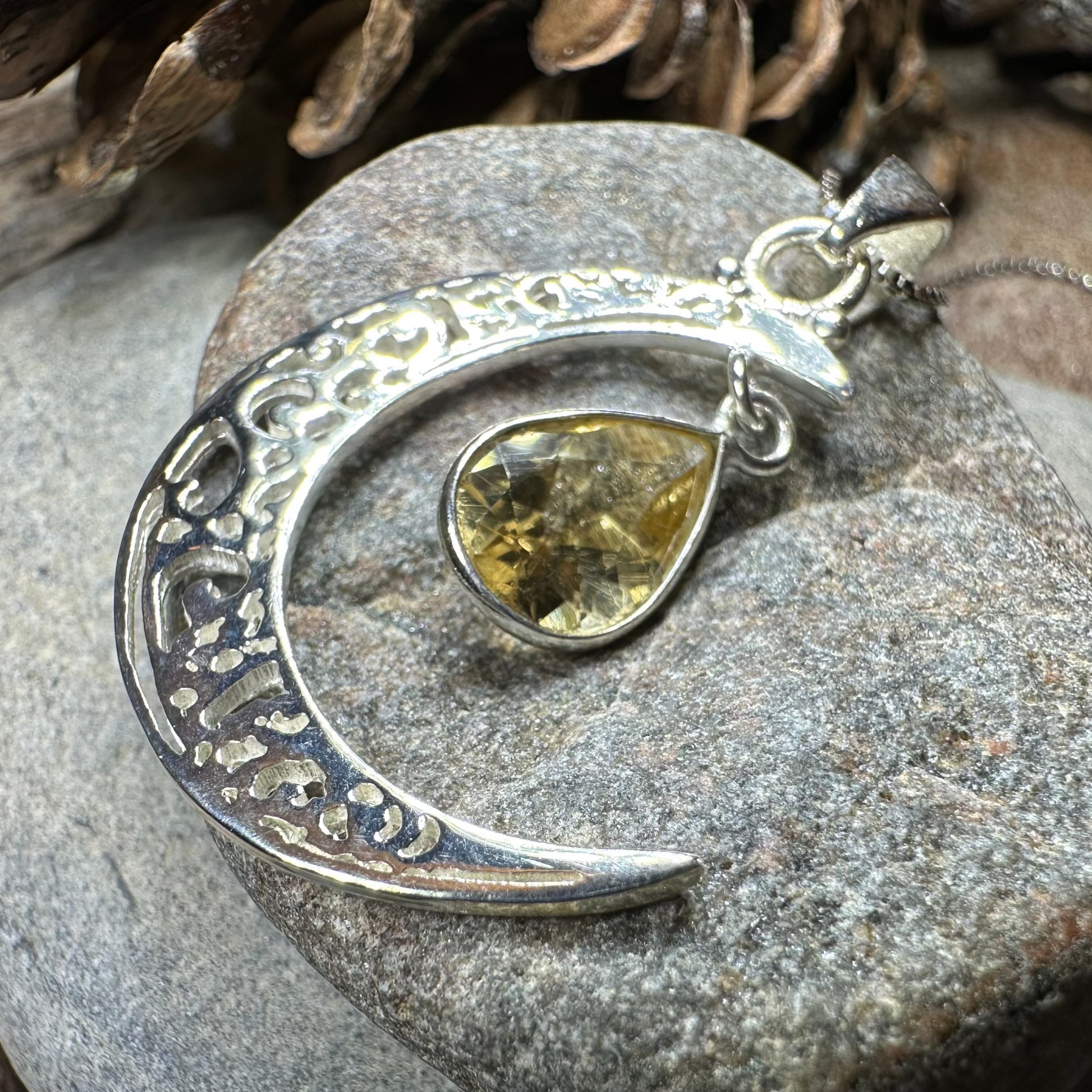 Riana Moon Necklace — view 6