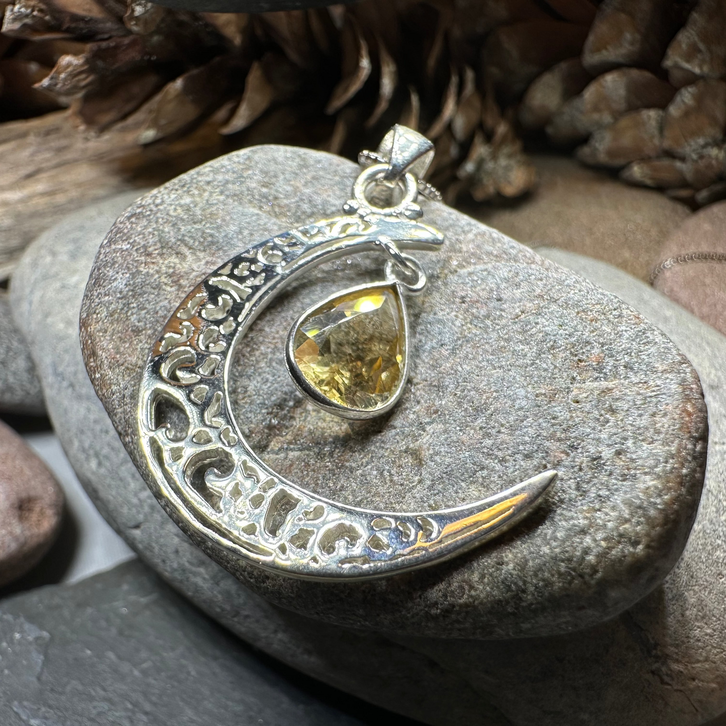 Riana Moon Necklace — view 7