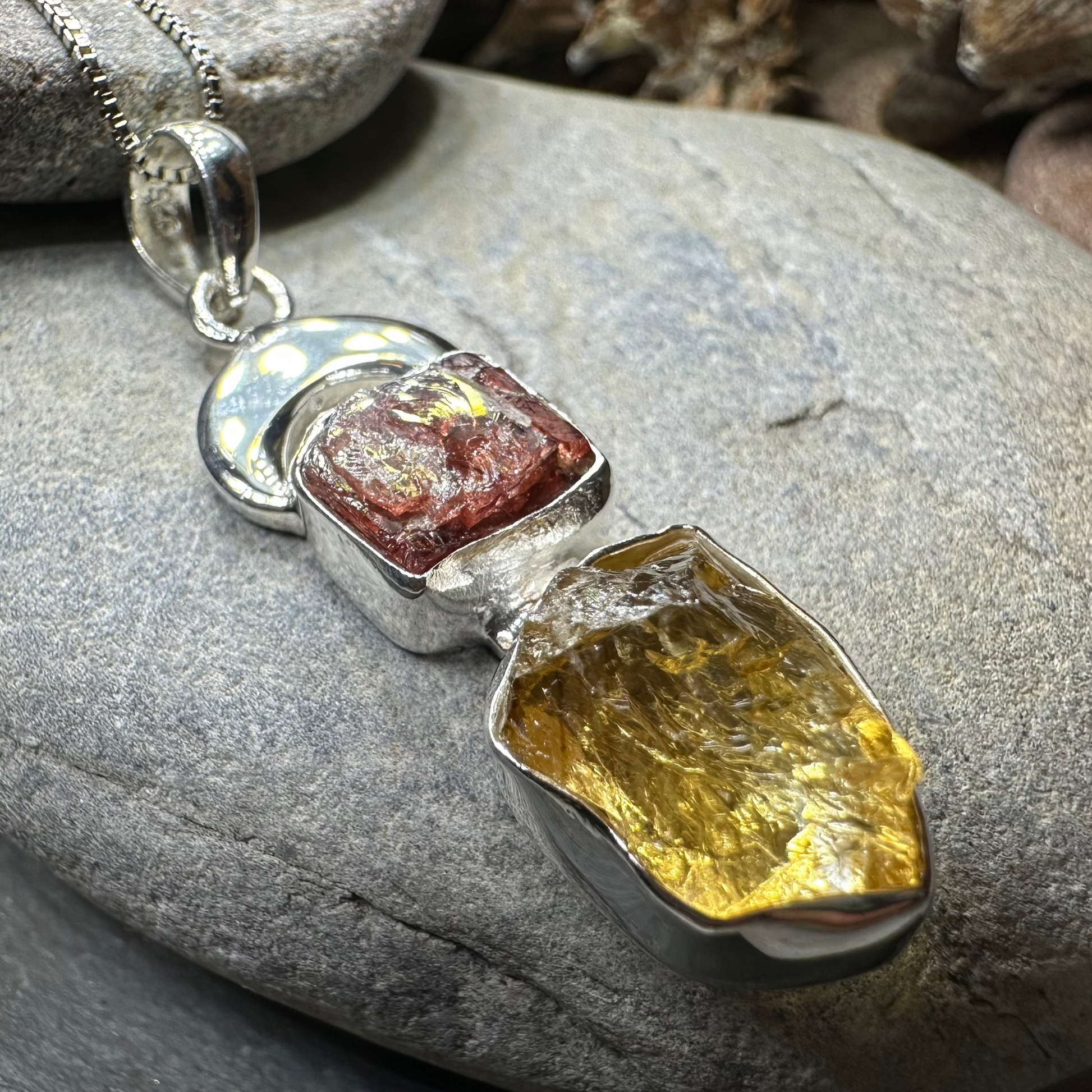 Adelina Moon Necklace — view 4