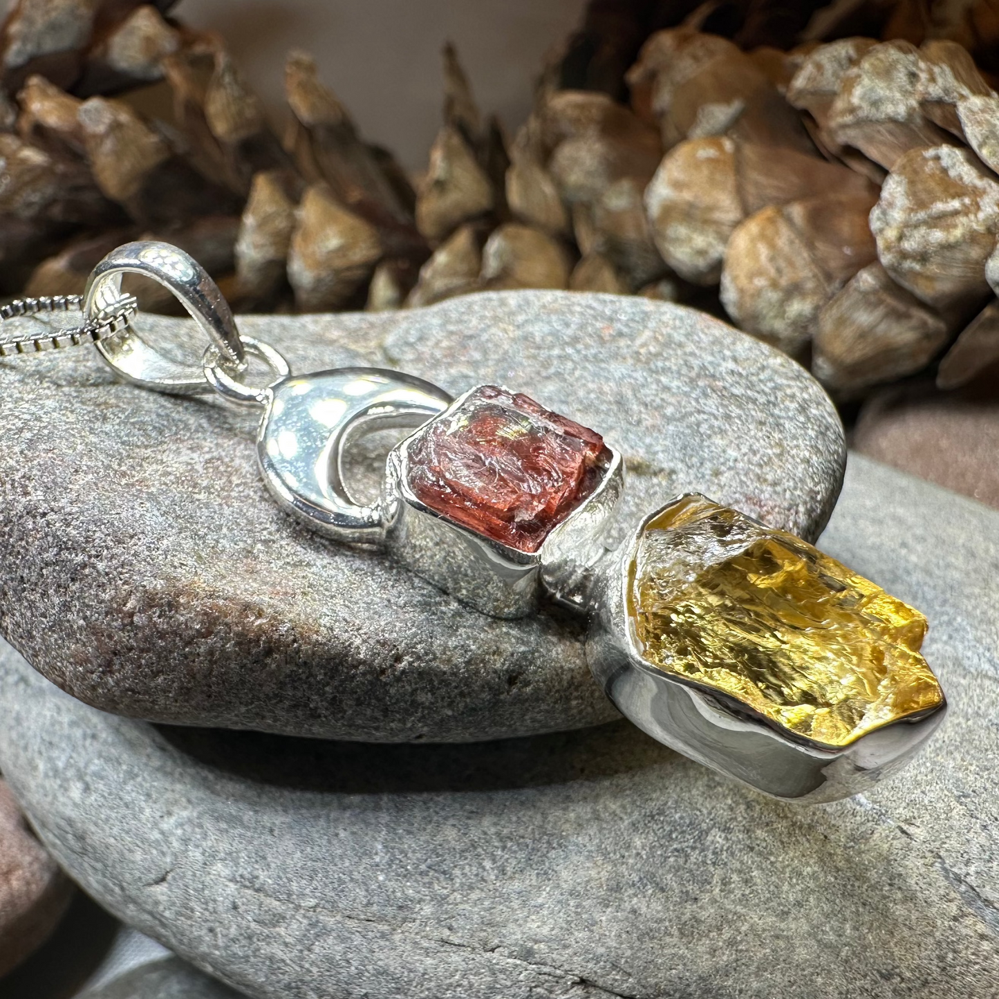 Adelina Moon Necklace — view 6