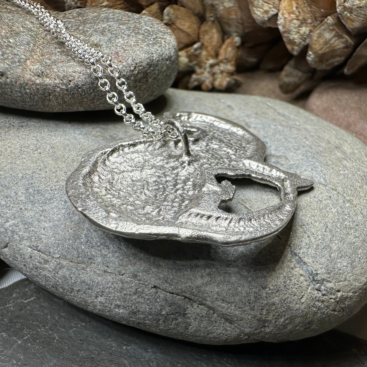 Dratsie Scottish Otter Necklace - Handmade in Scotland