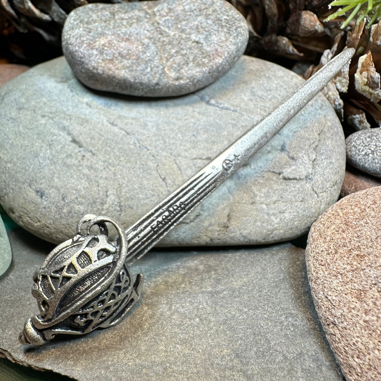 Culloden Sword Kilt Pin - Handmade in Scotland — view 2
