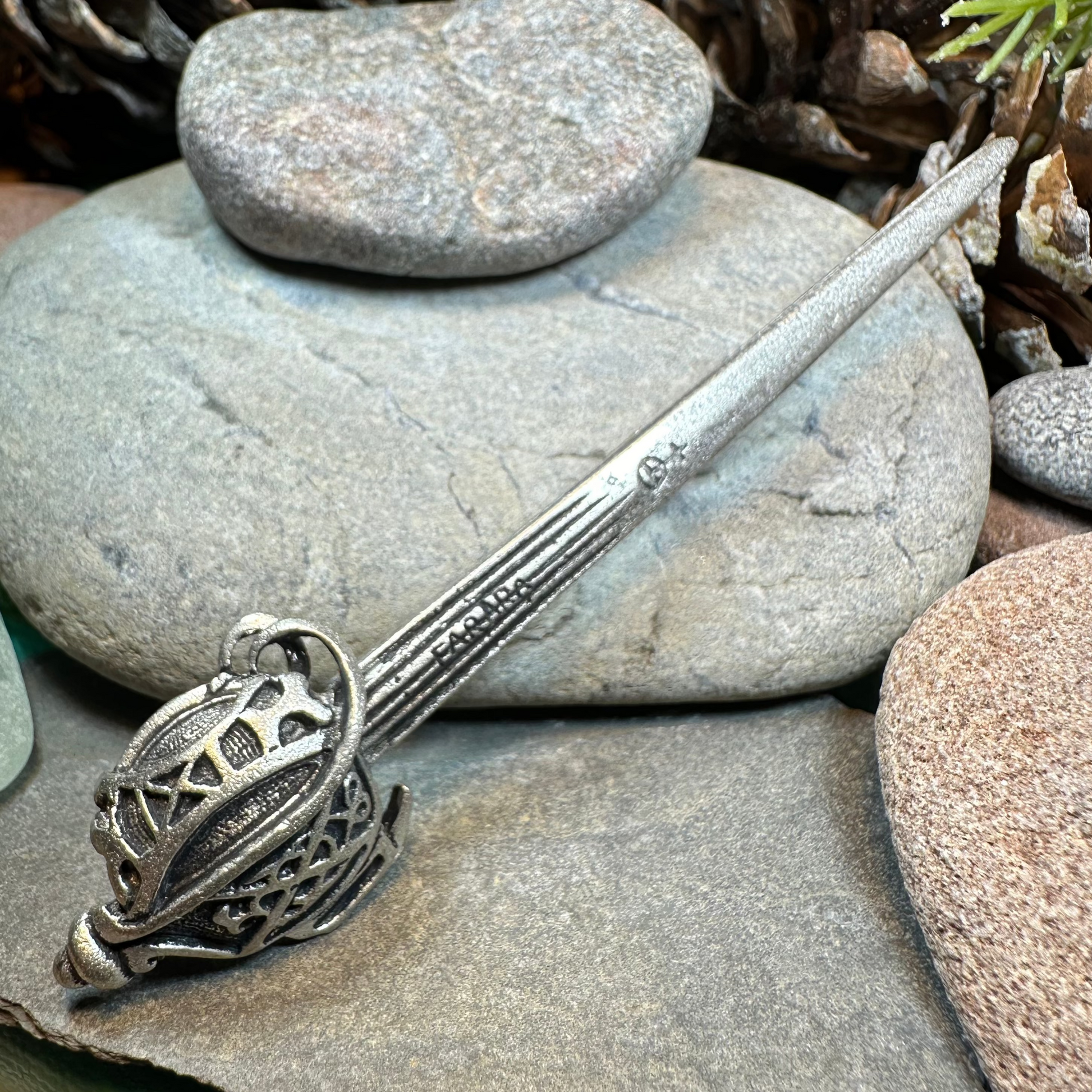 Culloden Sword Kilt Pin - Handmade in Scotland — view 2