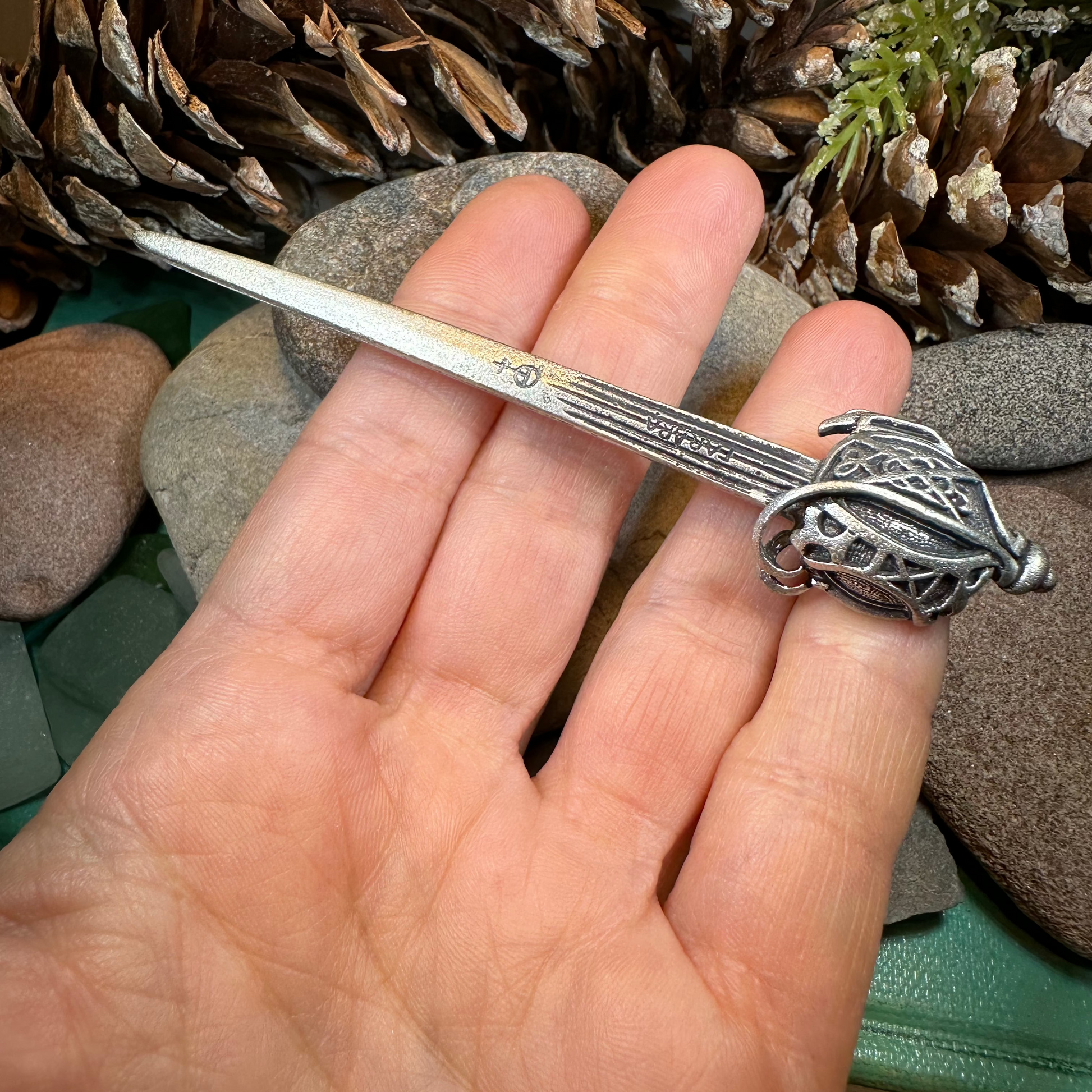 Culloden Sword Kilt Pin - Handmade in Scotland — view 5