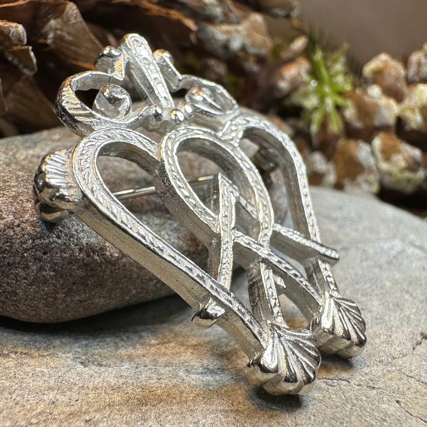 Murtagh Luckenbooth Brooch - Handmade in Scotland — view 8