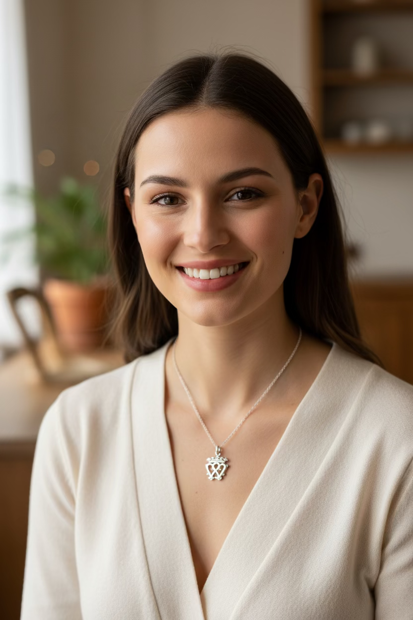 Petite Luckenbooth Necklace — view 2