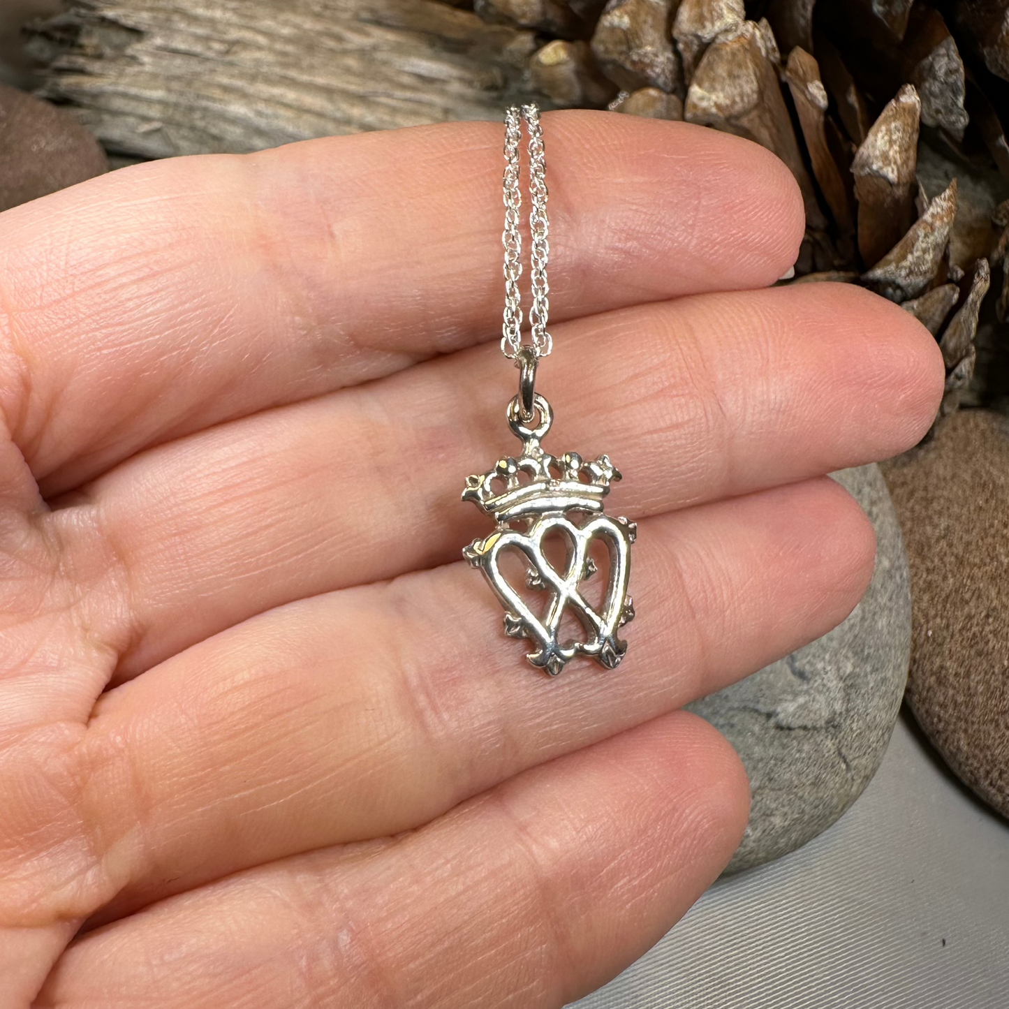 Petite Luckenbooth Necklace — view 5