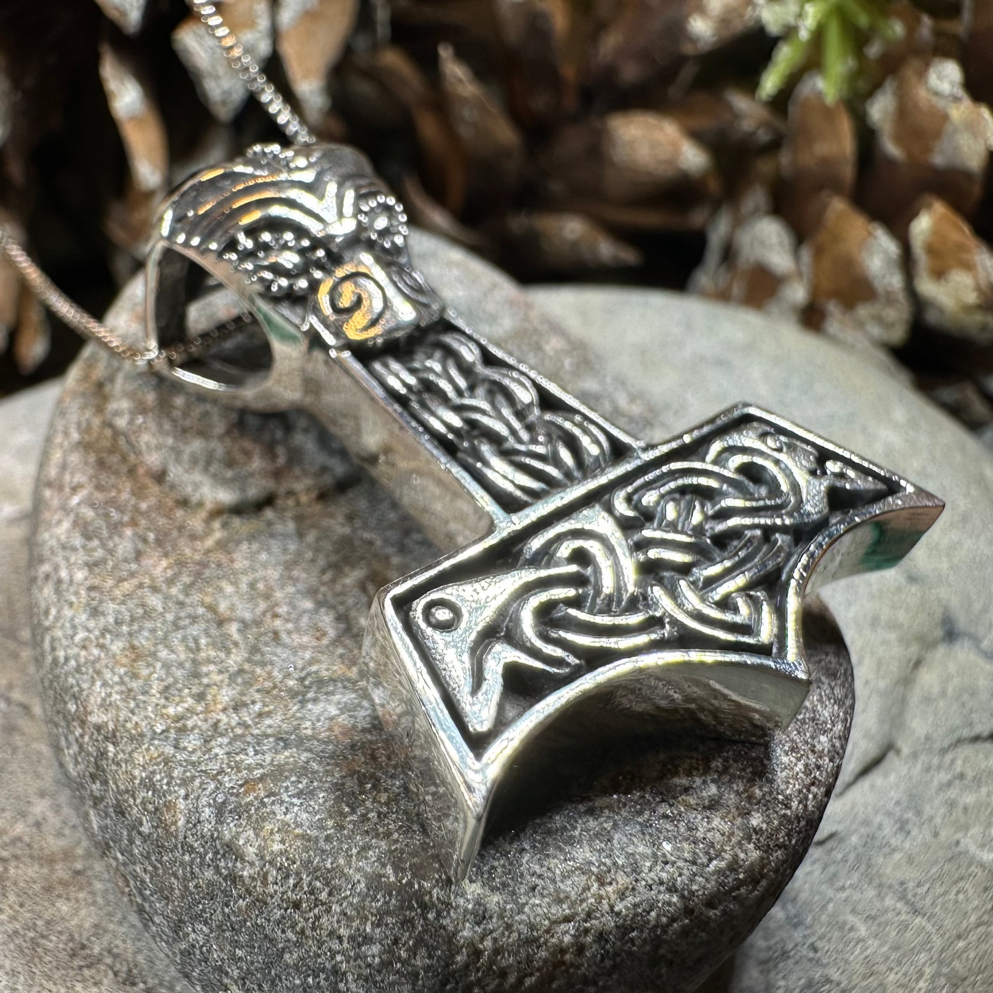 Idun Thor's Hammer Necklace — view 8