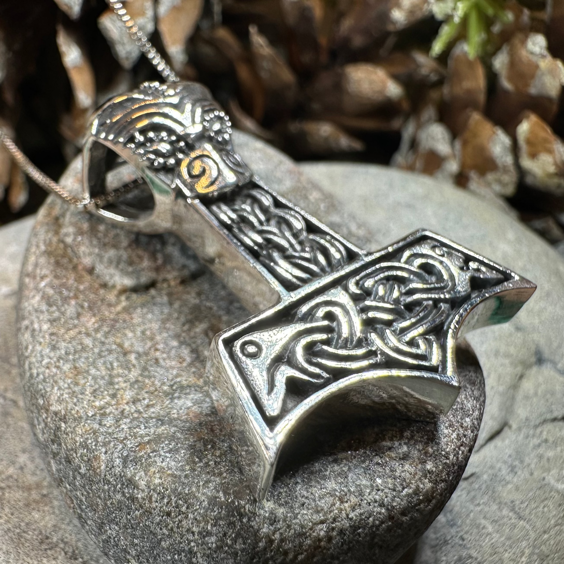 Idun Thor's Hammer Necklace — view 8