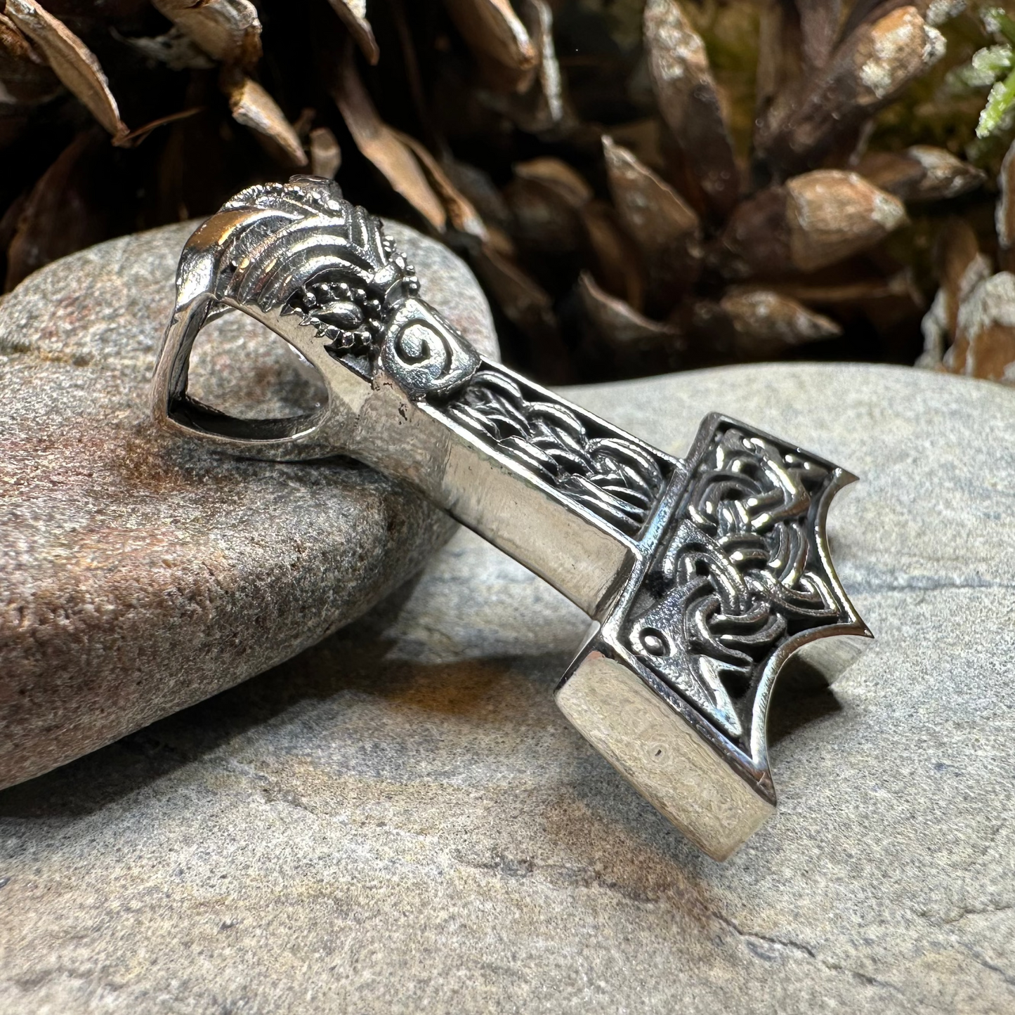 Idun Thor's Hammer Necklace — view 5
