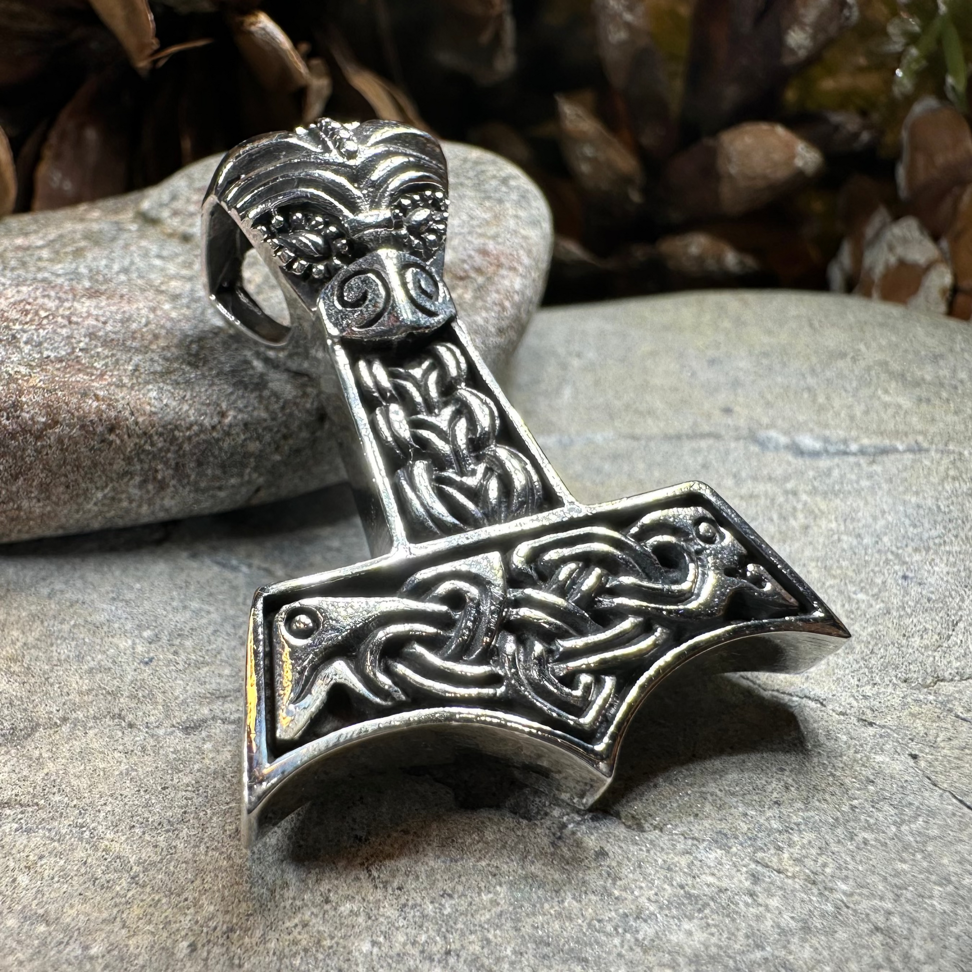 Idun Thor's Hammer Necklace — view 10