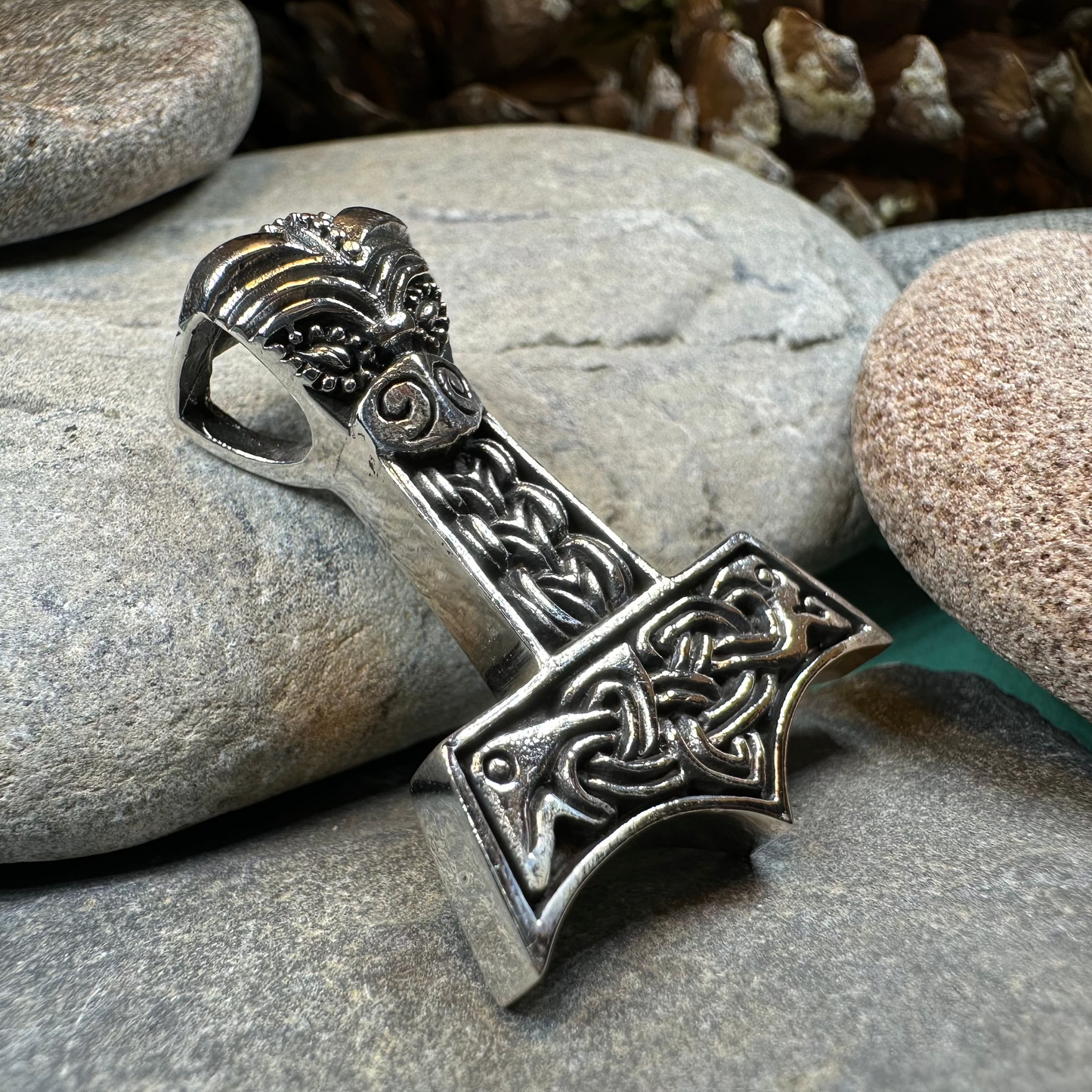 Idun Thor's Hammer Necklace — view 4