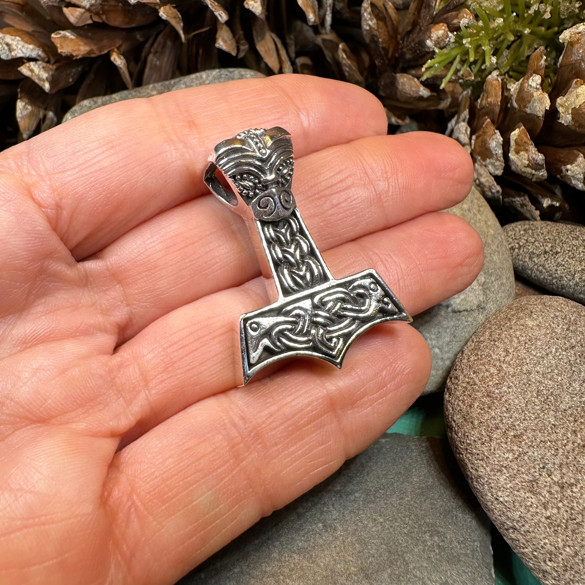 Idun Thor's Hammer Necklace — view 6