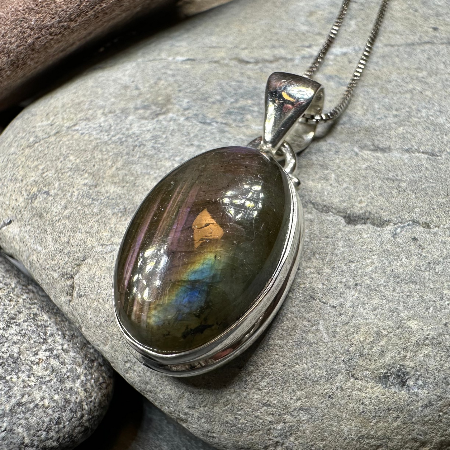 Celtic Purple Night Necklace — view 3