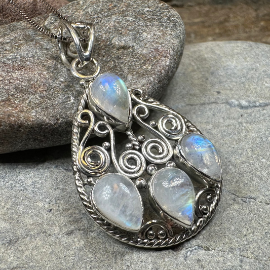 Sechnall Celtic Spiral Necklace — view 7