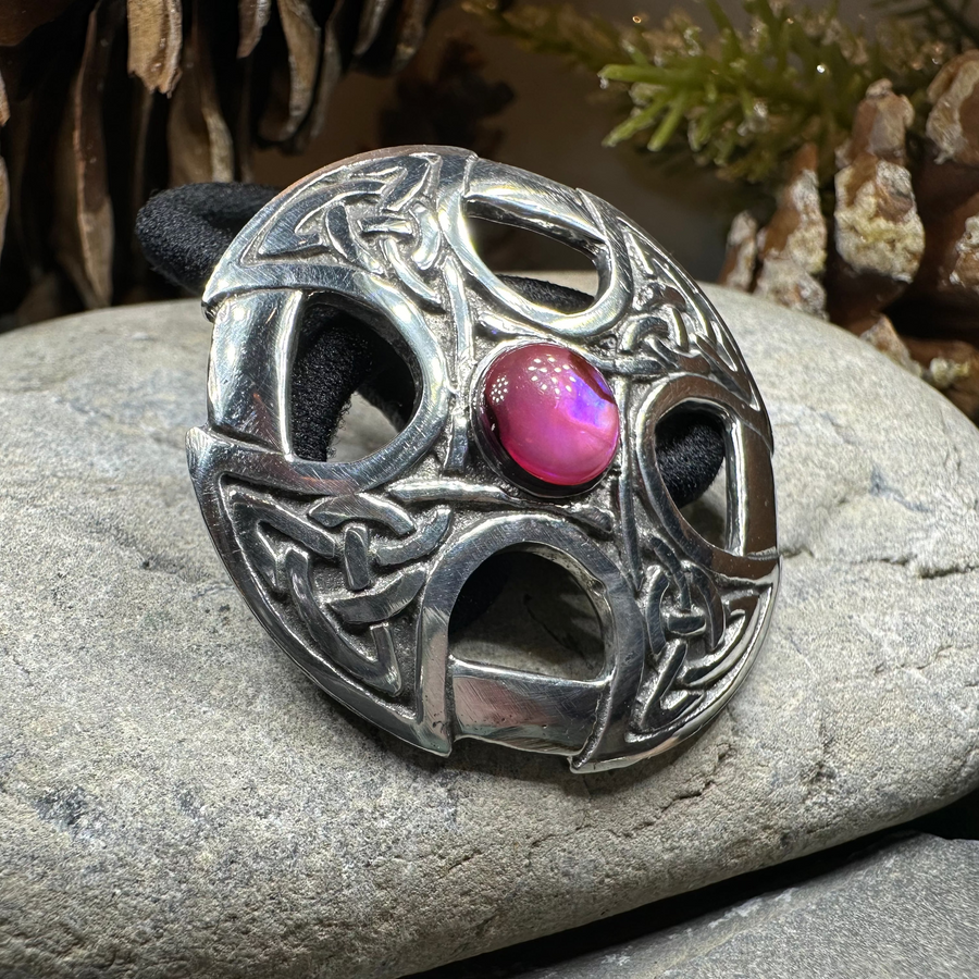 Celtic Cross Ponytail Holder
