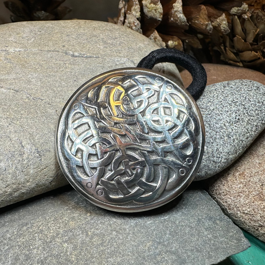 Elegant Celtic Knot Ponytail Holder