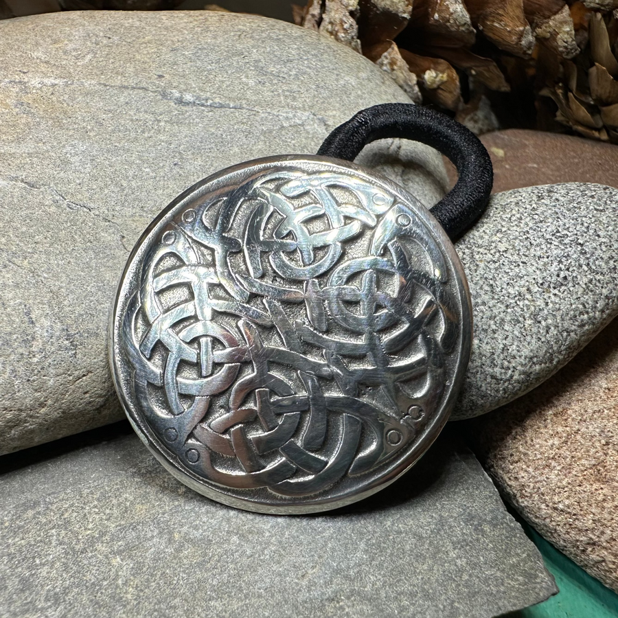 Elegant Celtic Knot Ponytail Holder