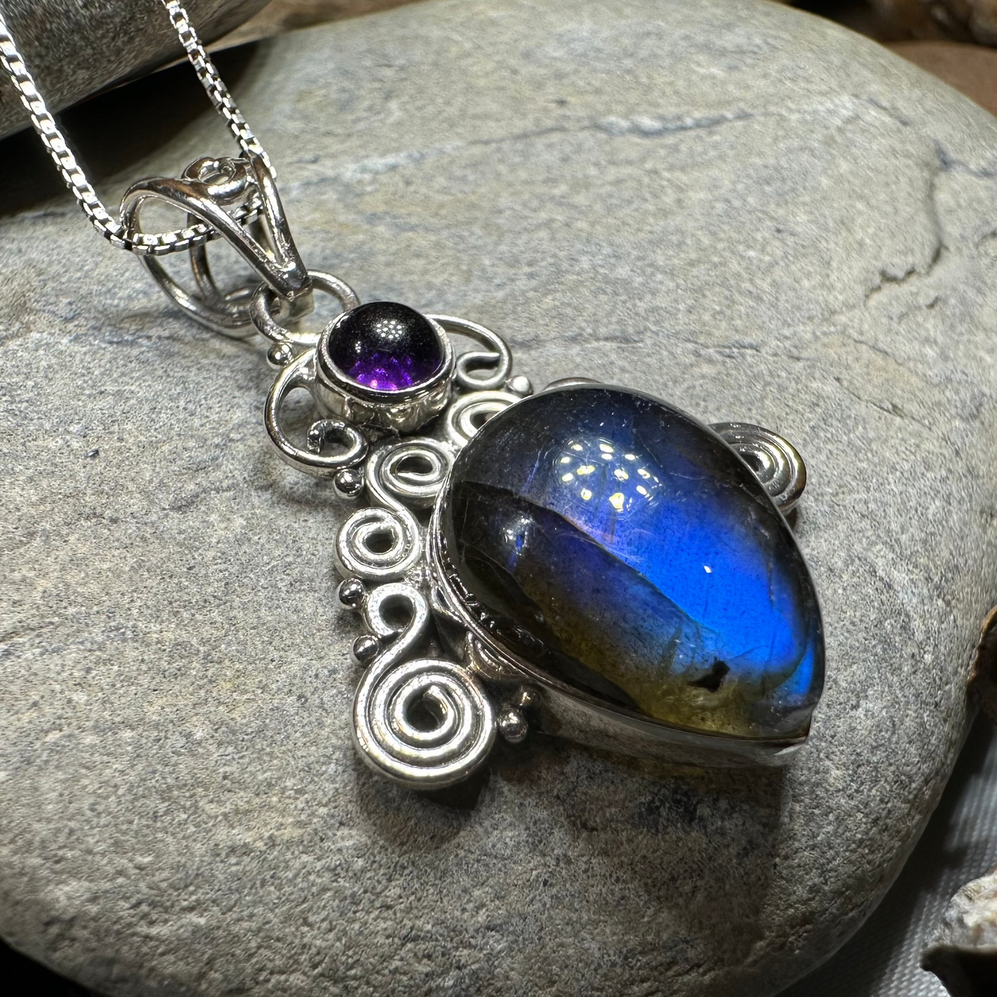 Blaise Labradorite Necklace