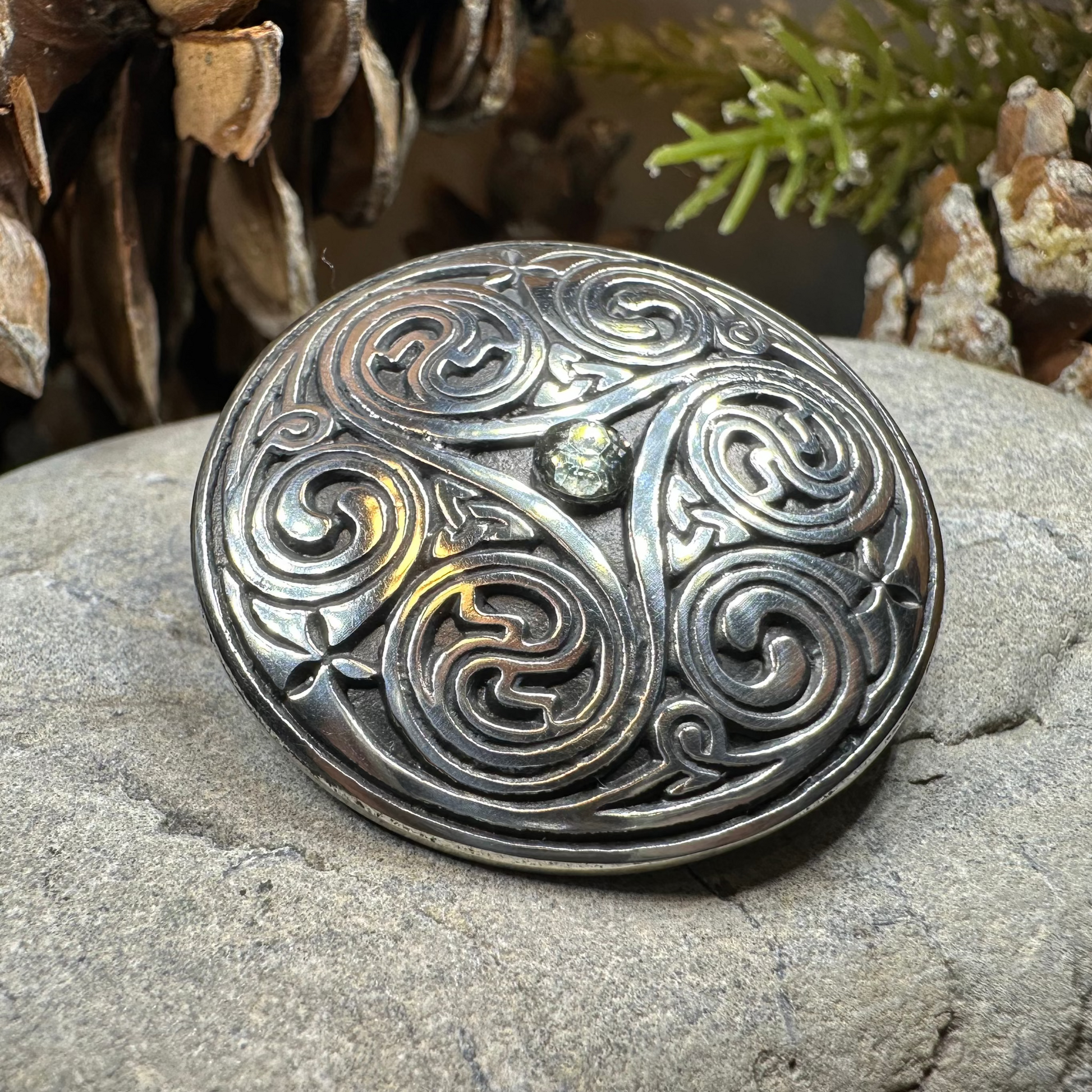 Celtic Spiral Ponytail Holder — view 6