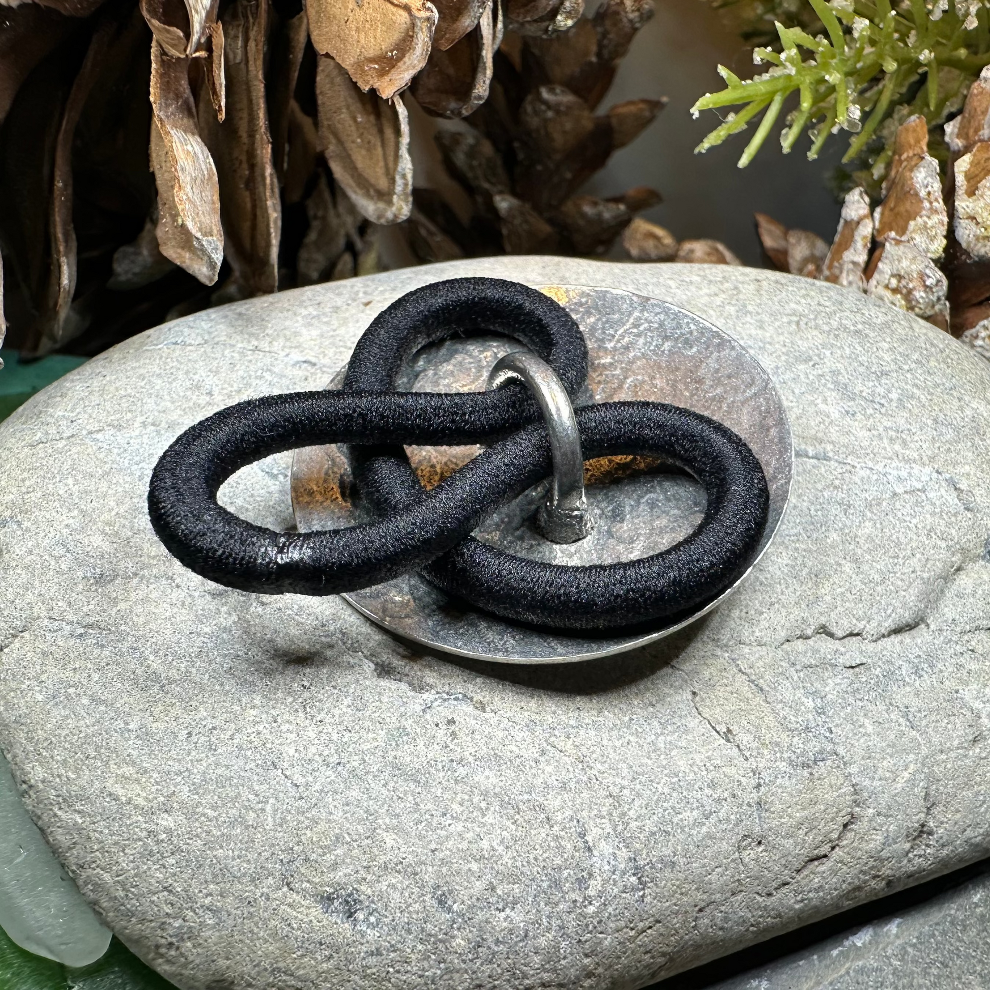 Celtic Spiral Ponytail Holder — view 7