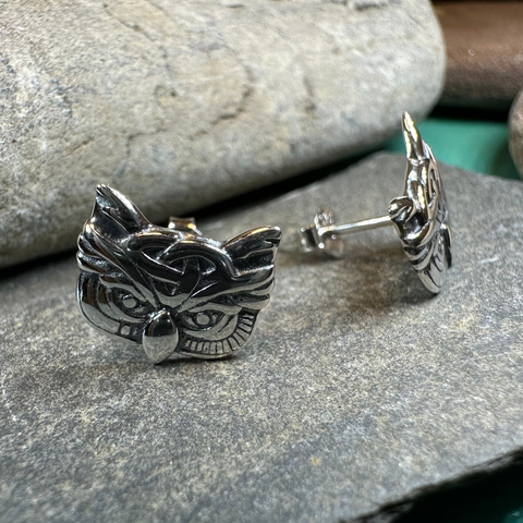 Load image into Gallery viewer, Lyssie Owl Stud Earrings
