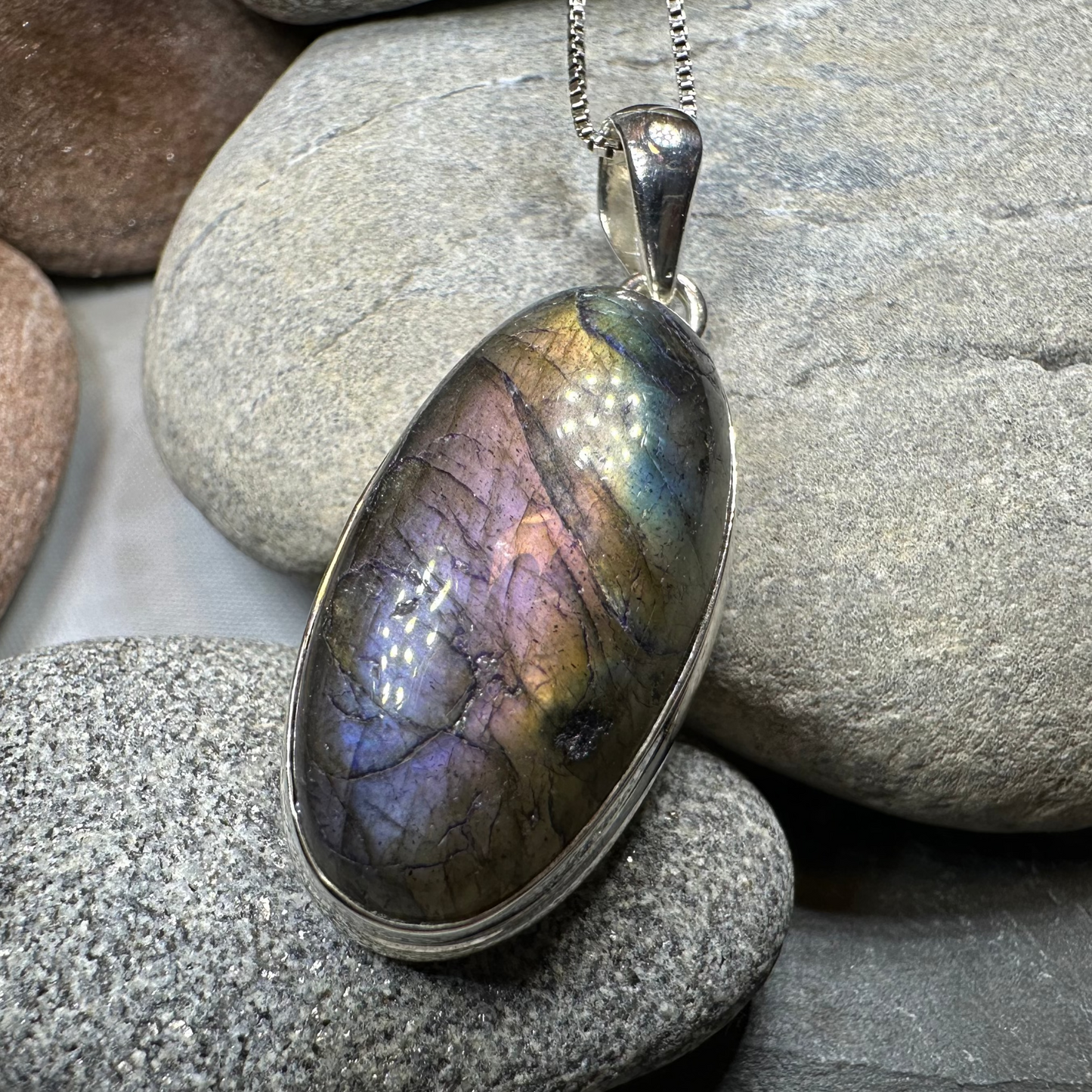 Celtic Purple Night Necklace — view 6