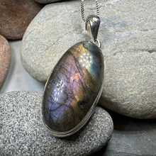 Load image into Gallery viewer, Celtic Purple Night Necklace
