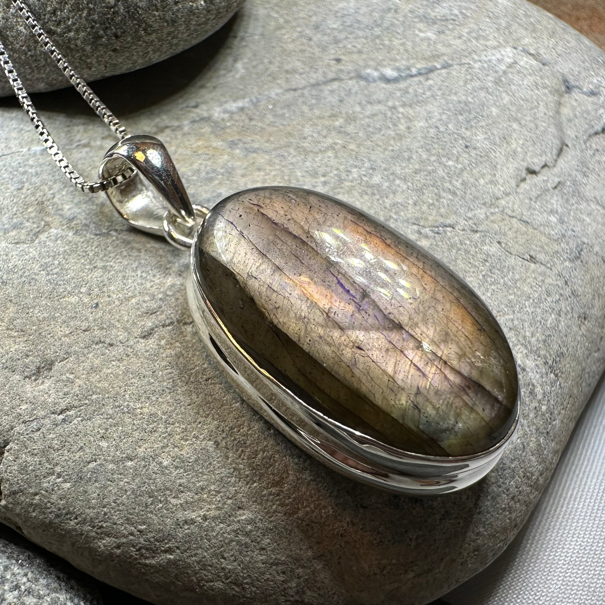 Celtic Purple Night Necklace — view 5