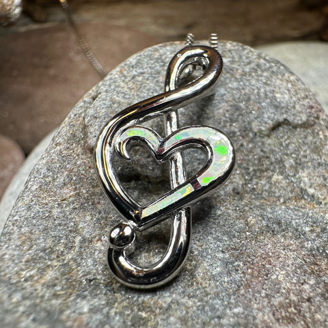 Load image into Gallery viewer, Opal Music Necklace
