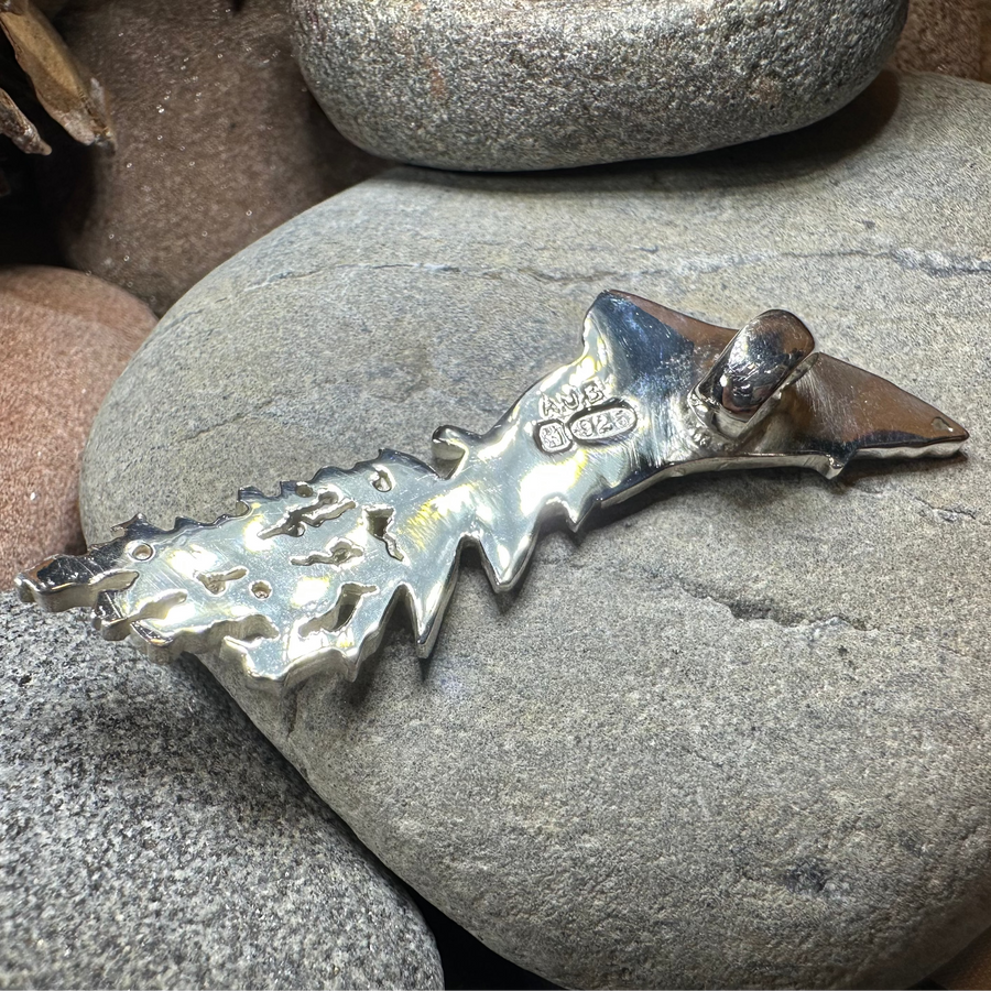 Artisan Irish Salmon of Knowledge Necklace - Made in Ireland