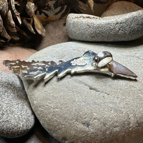 Load image into Gallery viewer, Artisan Irish Salmon of Knowledge Necklace - Made in Ireland
