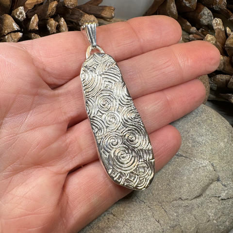 Load image into Gallery viewer, Artisan Newgrange Entrance Stone Necklace - Made in Ireland
