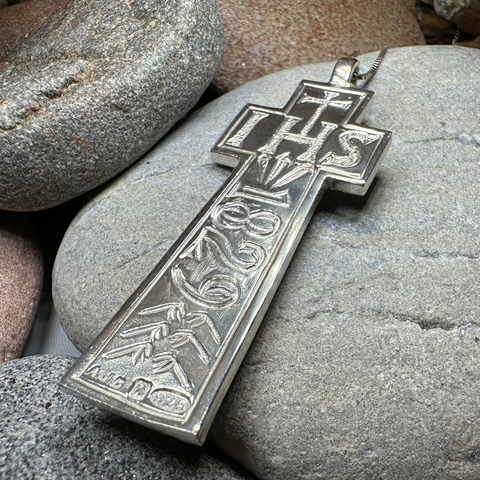 Load image into Gallery viewer, Artisan Irish Penal Crucifix Cross Necklace - Made in Ireland
