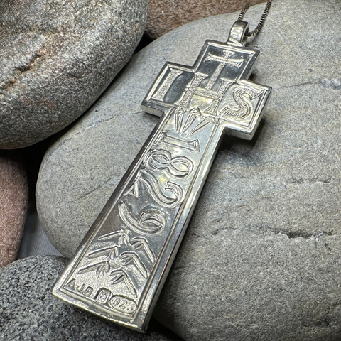 Load image into Gallery viewer, Artisan Irish Penal Crucifix Cross Necklace - Made in Ireland
