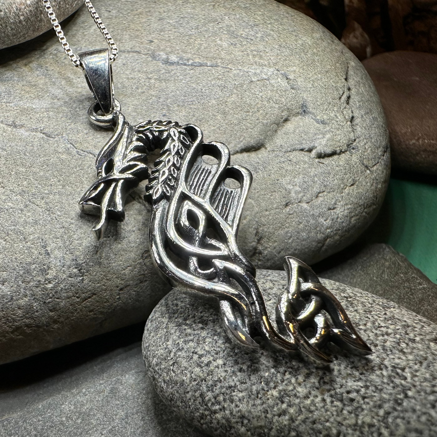 Zorn Celtic Dragon Necklace