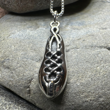 Load image into Gallery viewer, Irish Dance Shoe Silver Necklace
