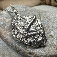 Load image into Gallery viewer, Claddagh Irish Dancer Necklace
