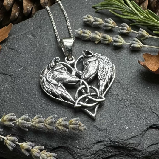 Wolf Lovers Necklace — view 7