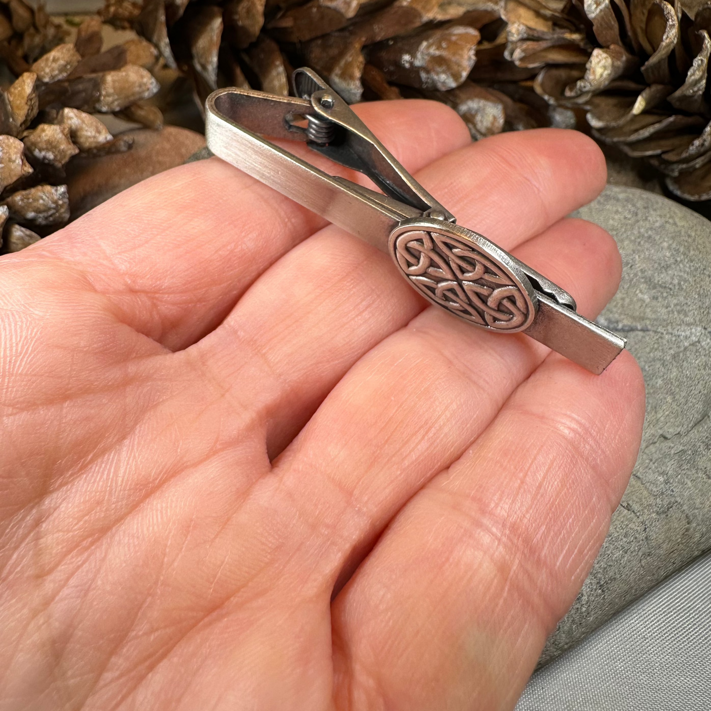 Cormac Celtic Tie Bar — view 5