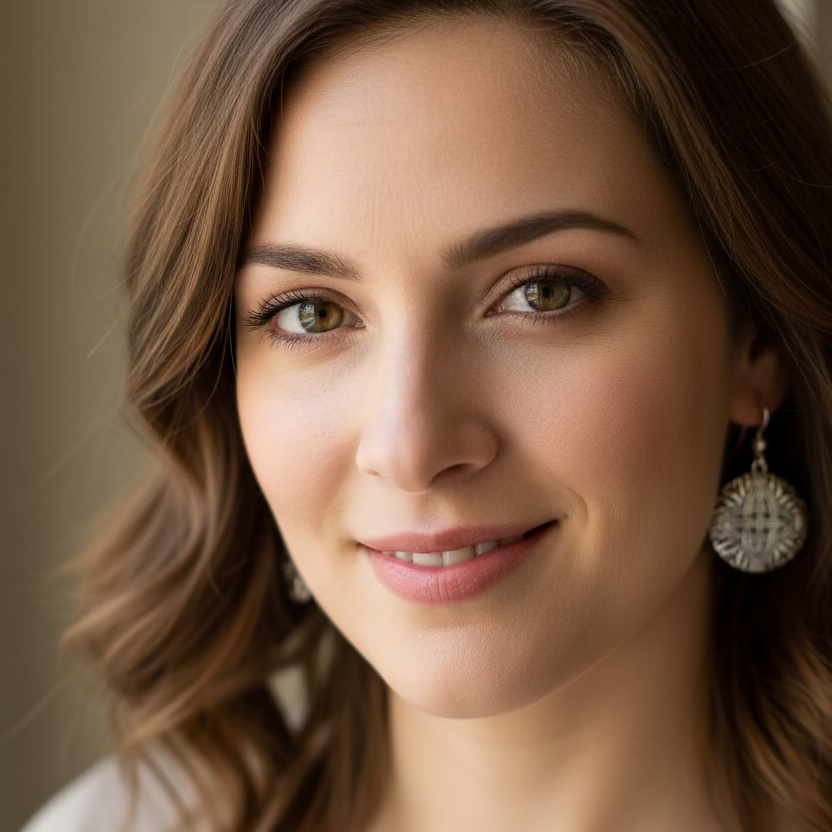 Irish Saint Bridgit's Cross Earrings in Sterling Silver — view 2
