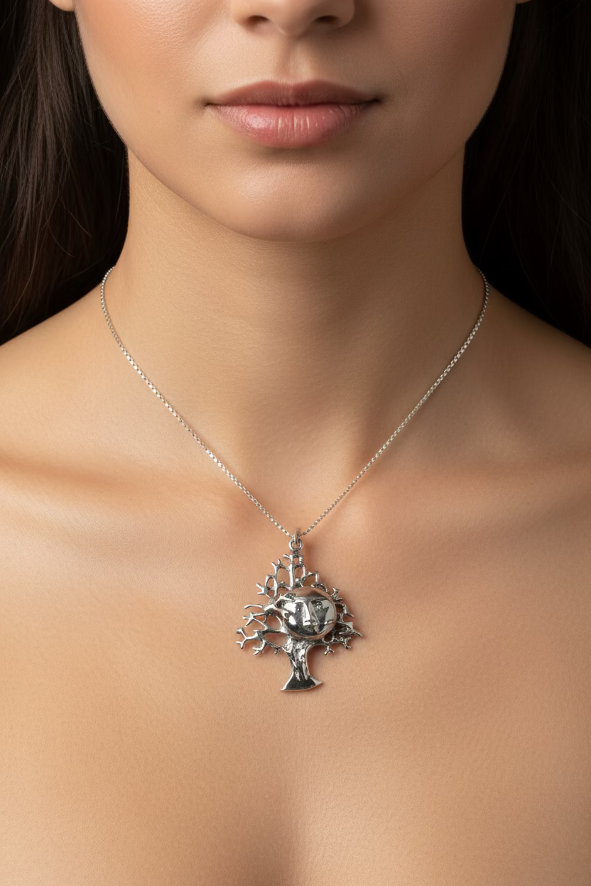 Annea Tree of Life Necklace — view 6